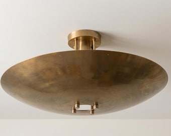 Handgefertigte Messing Sputnik Unterputz Licht Mid Century italienischen Stil moderne Anhänger
