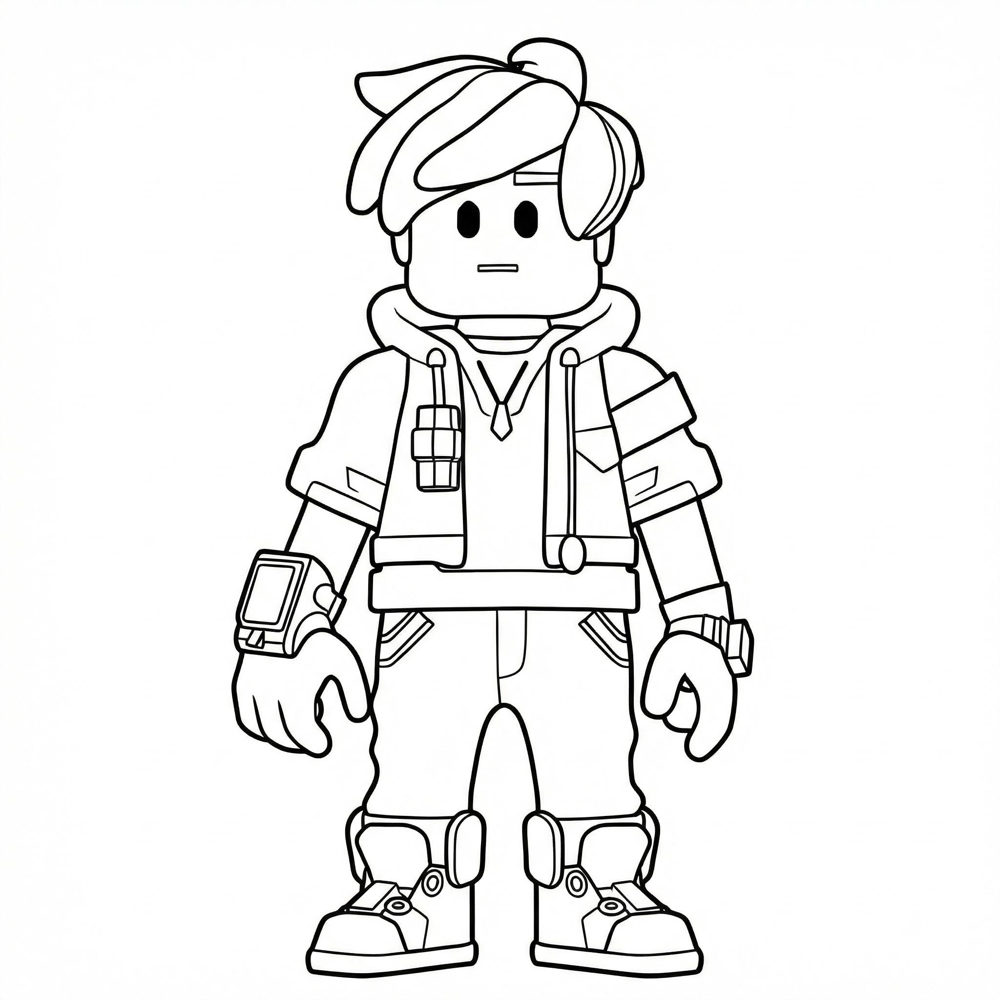 Roblox Coloring Pages - Fun Printable Activity Sheets (digital Download ...