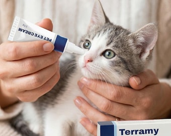 Bálsamo para manchas de lágrimas de mascotas: crema natural para el cuidado de los ojos de perros y gatos