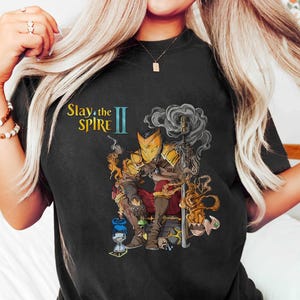 Slay The Spire 2 Ironclad Shirt, Slay The Spire II Merch Tee, Indie Game Tshirt, Gamer Graphic Tees, Roguelike Deckbuilder Sweatshirt Gift
