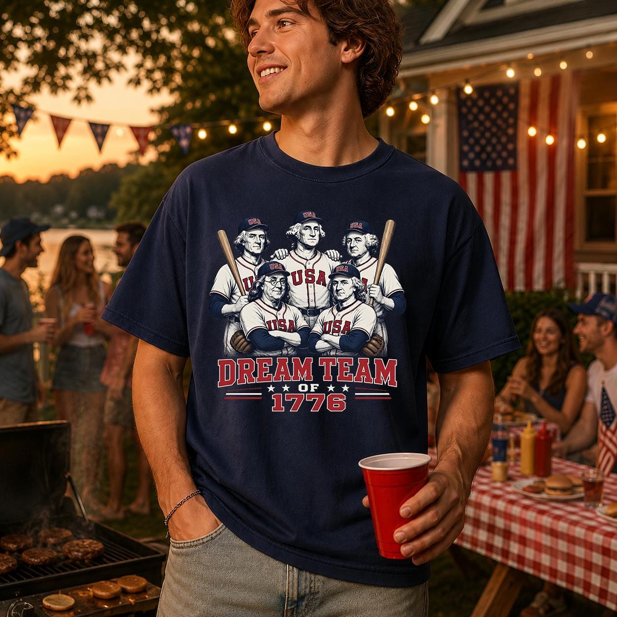 Usa dream team tee - Etsy 日本