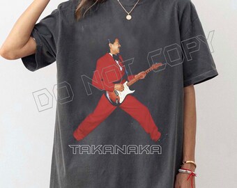 Comfort Colors Masayoshi Takanaka T-Shirt, Japanese music shirts, Takanaka Graphic tee, Band tees, Trendy Shirts, Music Shirts,
