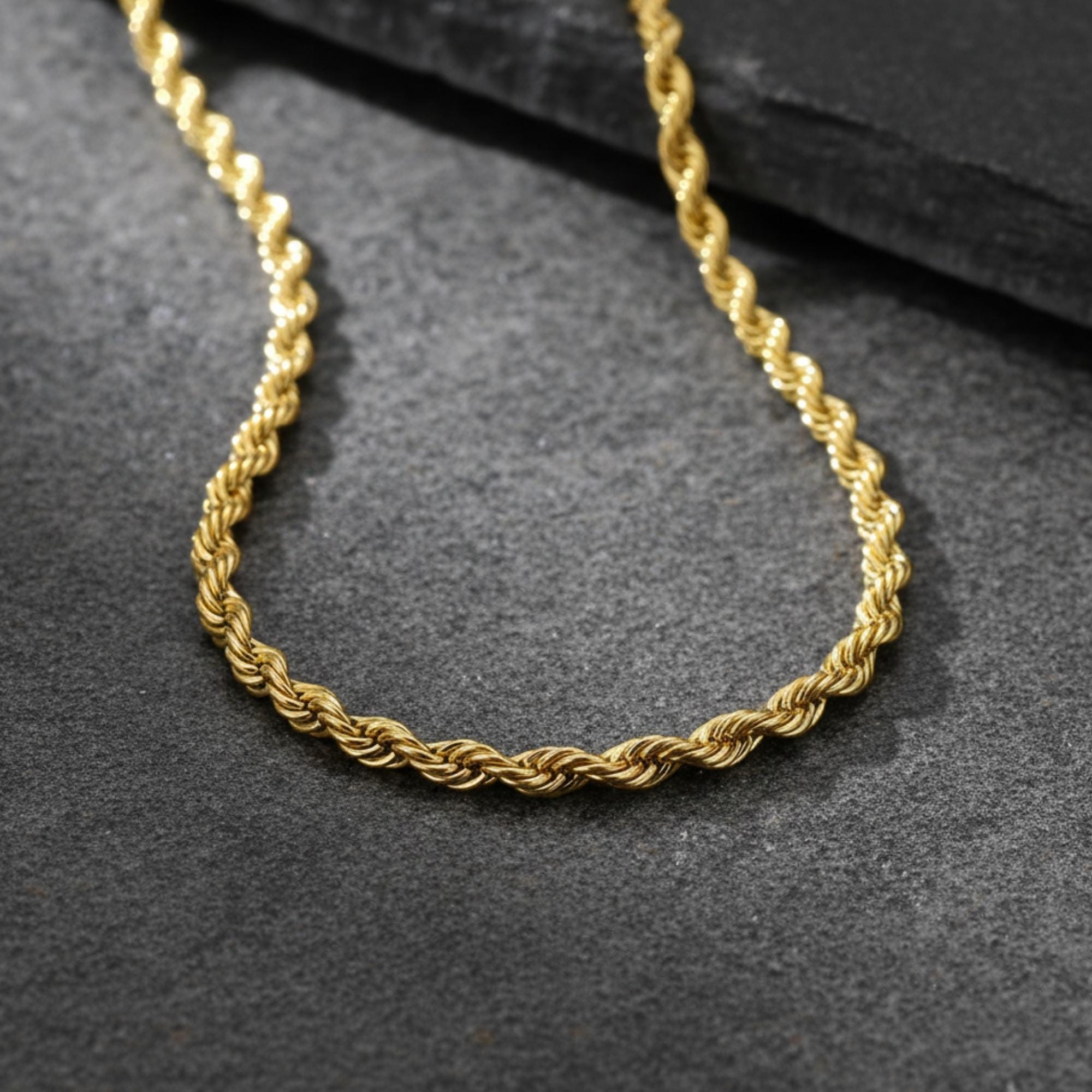 80s Gold Rope Chain - Etsy Canada
