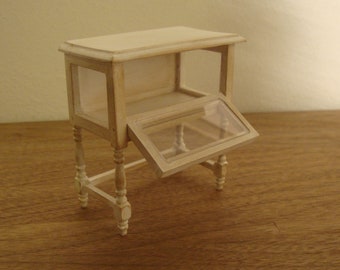 dollhouse miniature furniture  decorated white shabby chic