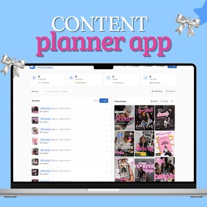 Pink Coach Instagram Templates, Editable Canva Posts, Stories and Captions bild 4