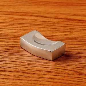 Ladeknop van titaniumzilvermessing, handvat kledingkast