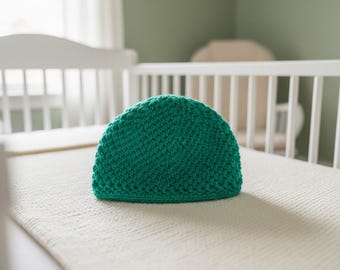Basketweave Beanie Crochet Pattern, DK Adult Hat PDF, Ribbed Brim, Messy Bun Option