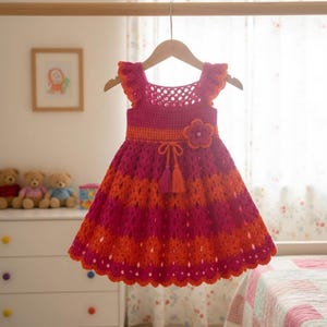 orange and pink lace dress Hot Pink Floral Embroidered Lace Dress - Mini Dresses