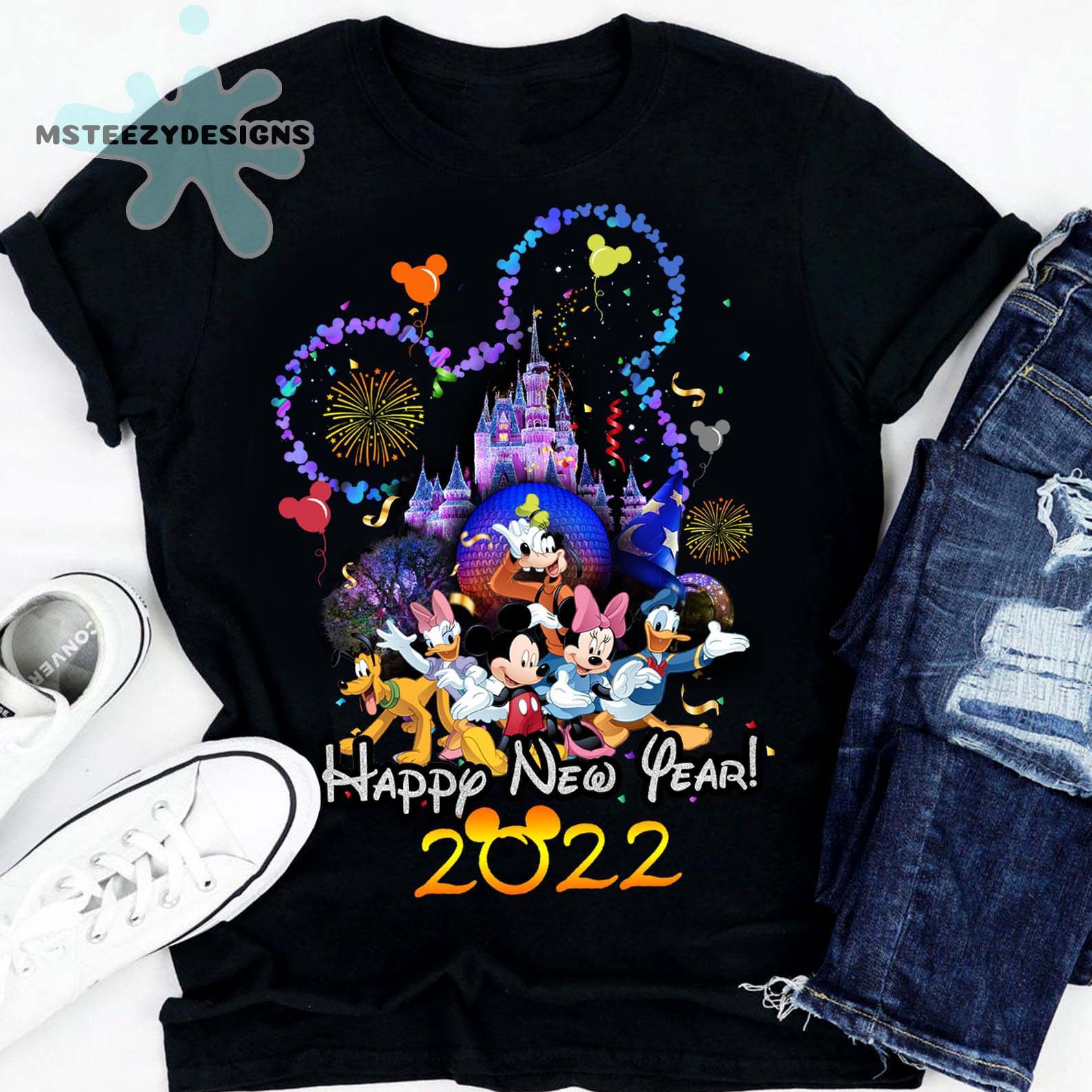 Happy New Year 2022 Disney Shirt Disney 