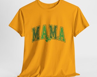 Mama Shamrock Tee | St. Patrick's Day Irish Clover Mom Shirt