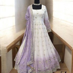 Long Dresses With Dupatta - Etsy