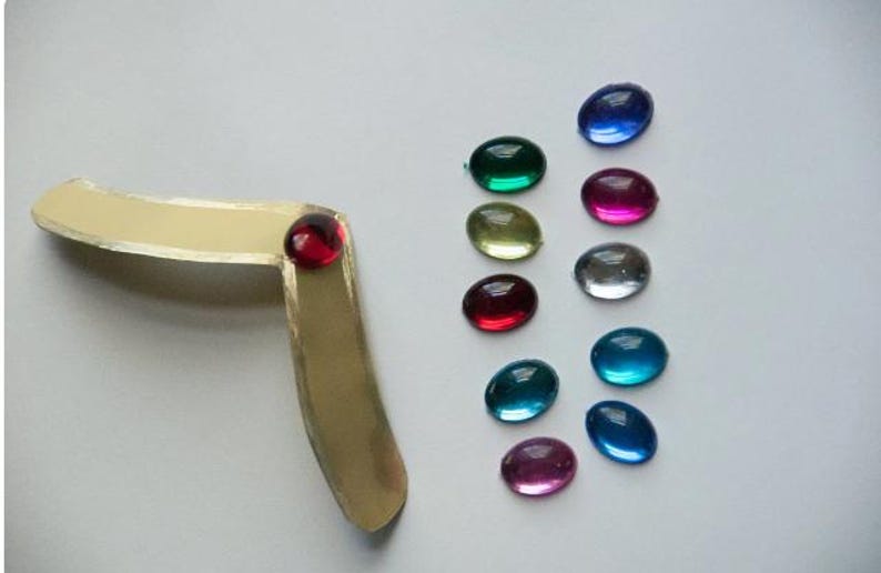 FAN MADE Sailor Moon, Mercury, Mars, Jupiter, Venus, Pluto, Saturn, Uranus, Neptune brass tiara for cosplay image 3