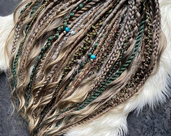 Forest Boho Dreads Set