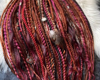 Boho Dreads Hair Set.