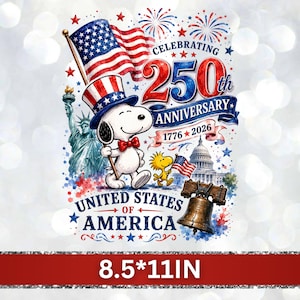 Snoopy America - Etsy