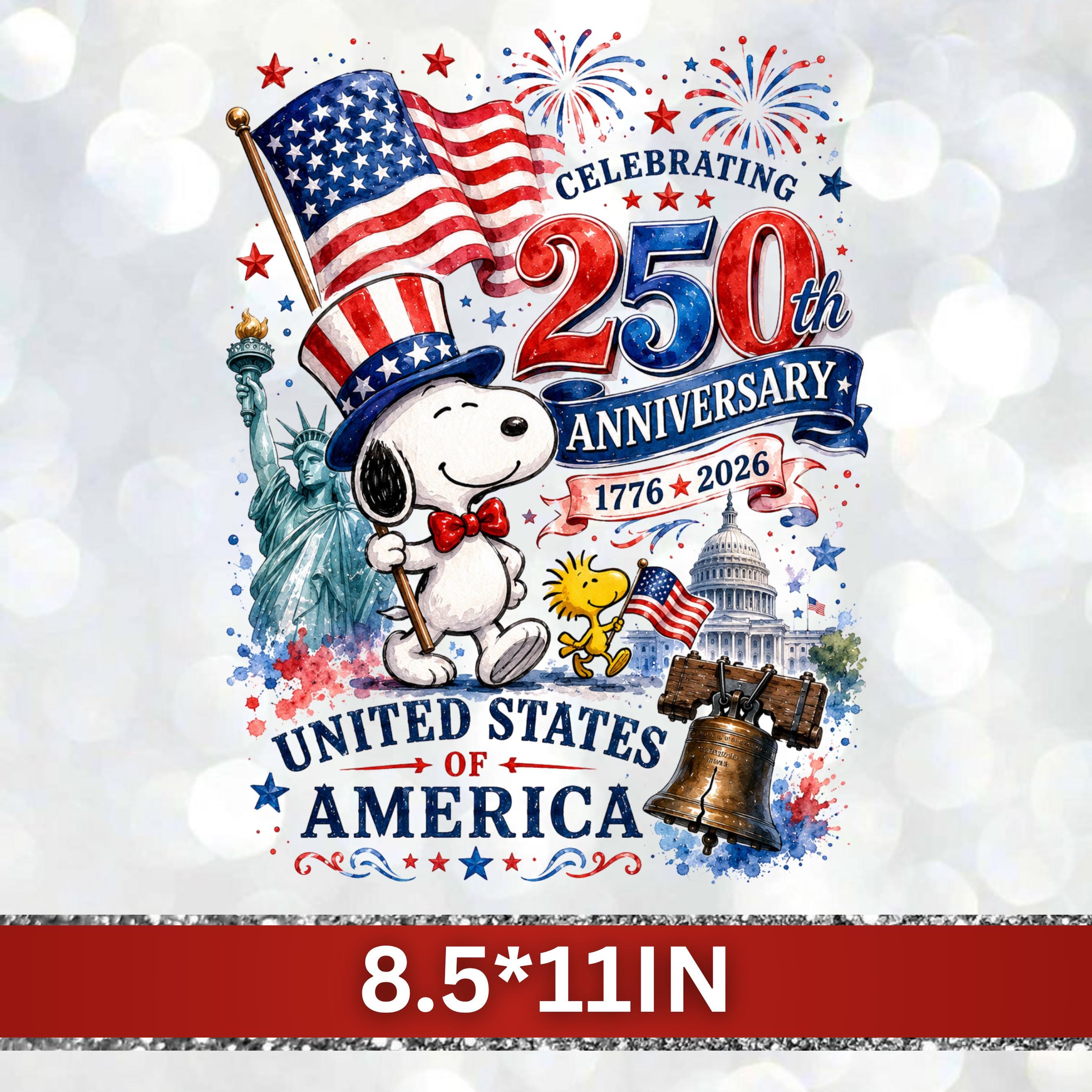Snoopy's America - Etsy