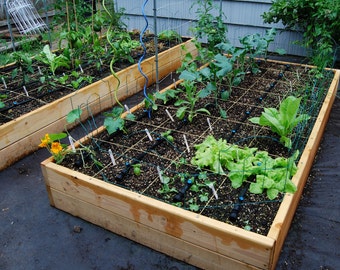 Digital Plan for a Raised Bed Garden Frame