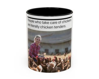 Chicken Tenders Photo Mug | Accent Coffee Mug