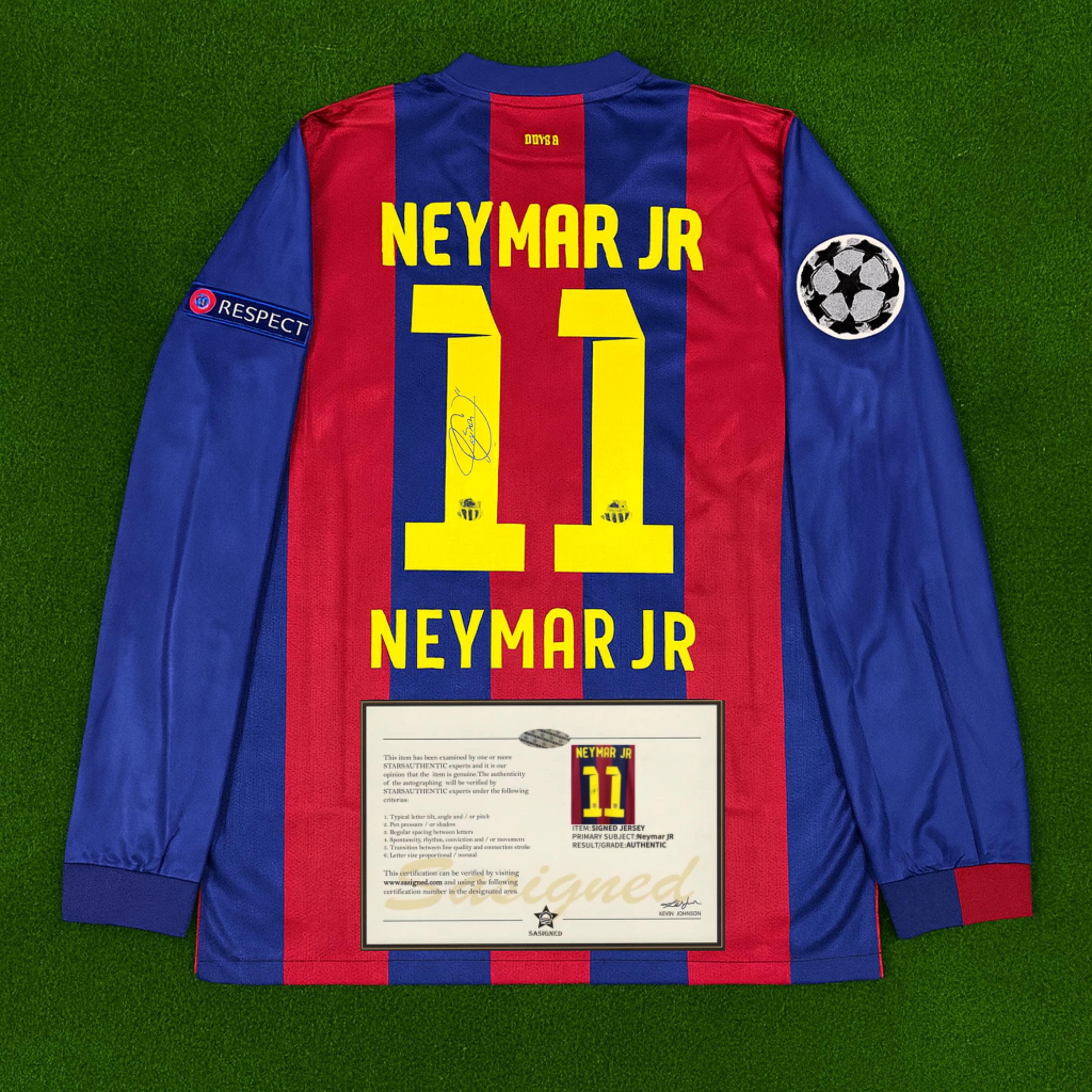 RARE CARTE COLLECTION Prizm Signature Autographe Neymar Coupe Du Monde