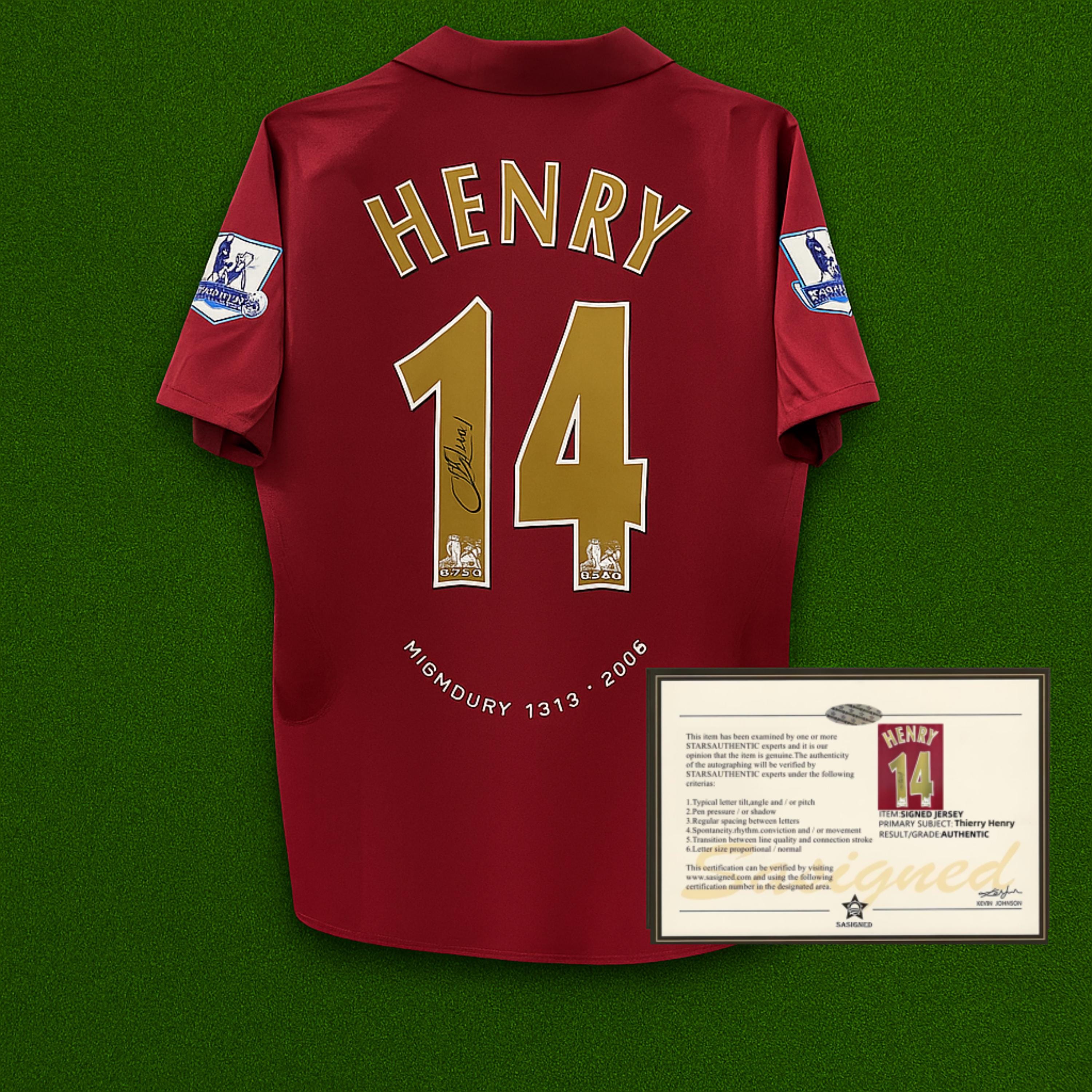 m*o様 アーセナル 2005-2006 アンリー 14 ジャージ アーセナル Nike