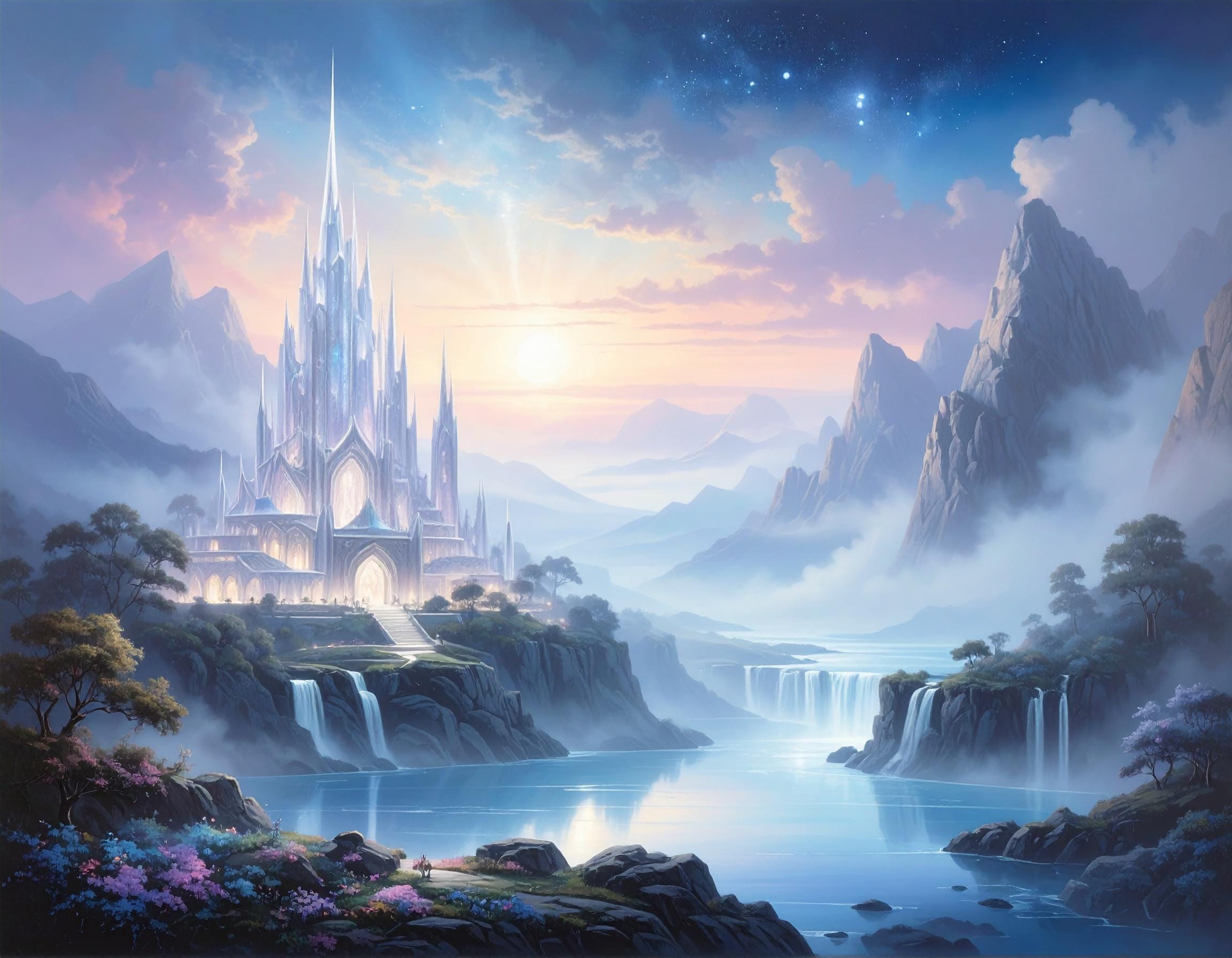 Elven Castle - Etsy