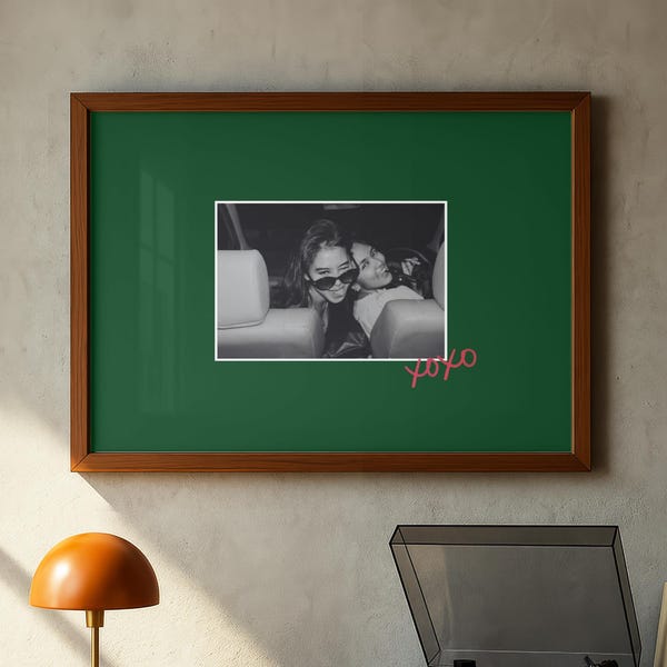 Personalized Polaroid Photo Print, Custom Anniversary Gift (Digital Download)