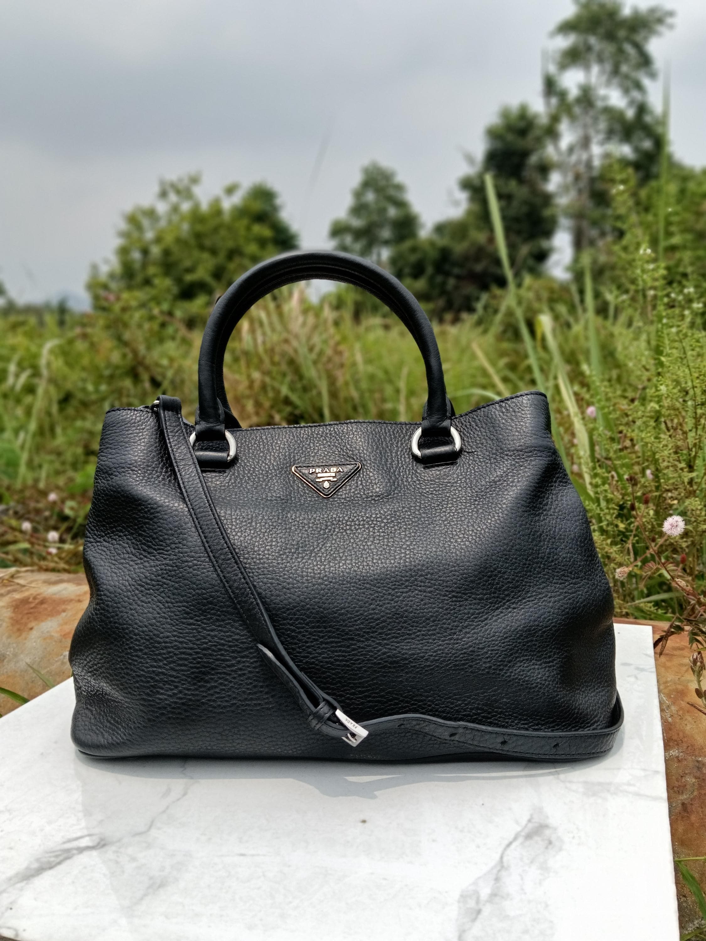 Vintage Prada Tessuto Tote - Etsy Canada