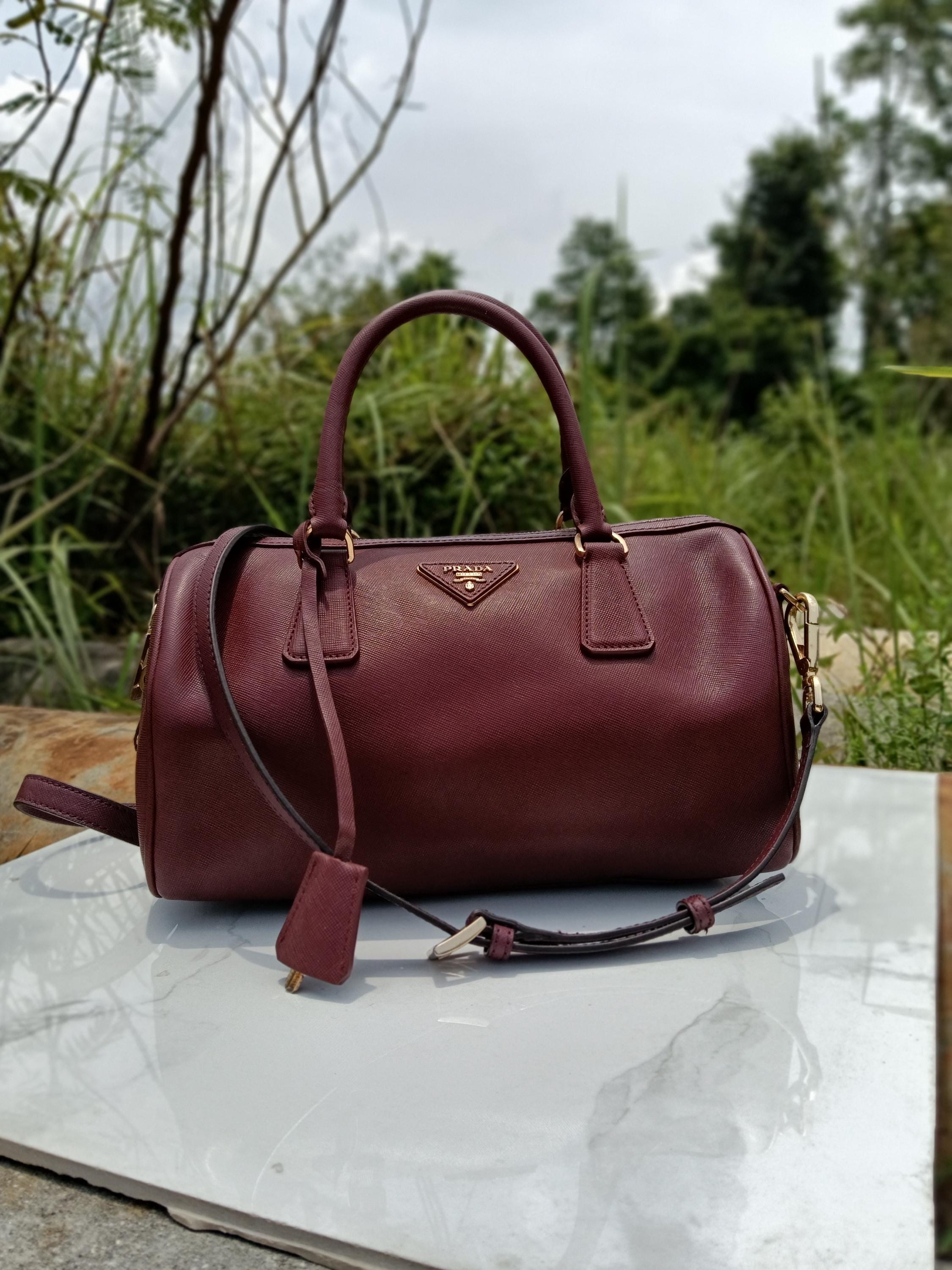 Prada Boston Bag - Etsy