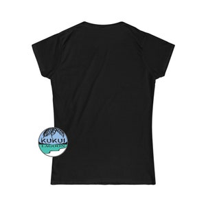 Dolphins T-Shirt, Women's Comfy Softstyle Tee Top, Black or White image 5