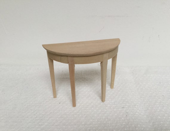 Dollhouse Miniature Small Side Table 1 12 Scale Unfinished Ireland Dollhouse Miniature Small Side Table 1, Unfinished Small Side Table