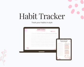 Monthly Habit Tracker Printable