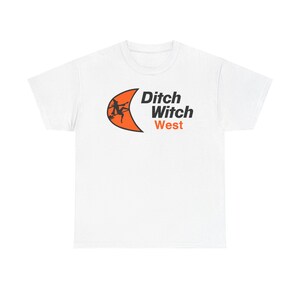 Camiseta con logo de Ditch Witch West / Camiseta de equipo de construcción