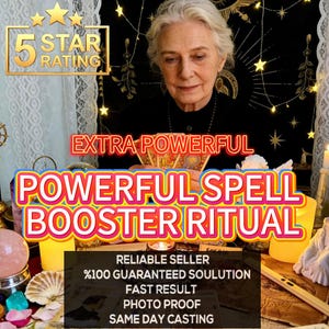 Powerful Spell Booster Ritual | Supercharge Any Casting | Amplify Results and Accelerate Manifestation Energy