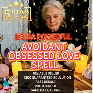 Avoidant to Obsessed Love Spell, Twin Flame Attraction Ritual, Romantic Magnetism Spell, Intense Love Energy Invocation
