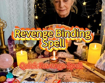 Revenge Binding Spell,DARK REVENGE CURSE | Swift Payback Spell | Instant Karma Return | Rapid Curse Reversal | Same Day Casting