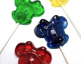 12 FEMALE MOUSE LOLLIPOPS - Mouse Party