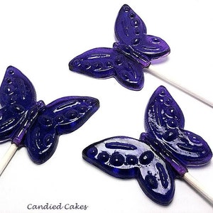 12 BUTTERFLY LOLLIPOPS Garden Party, Tea Party image 7