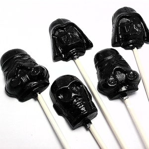 10 STAR WARRIOR LOLLIPOPS - Space Party, Space Lollipops
