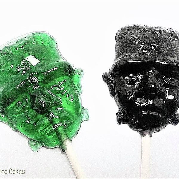 12 GROTE FRANKENSTEIN LOLLIES - Halloween snoep, Halloween feestartikelen