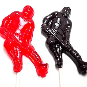 XLARGE Hockey Player Lollipops – Ice Hockey Team Party Favors