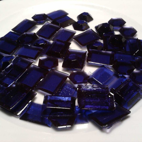 100 EDIBLE SUGAR JEWELS - Purple - Buy 1 Get 1 Free