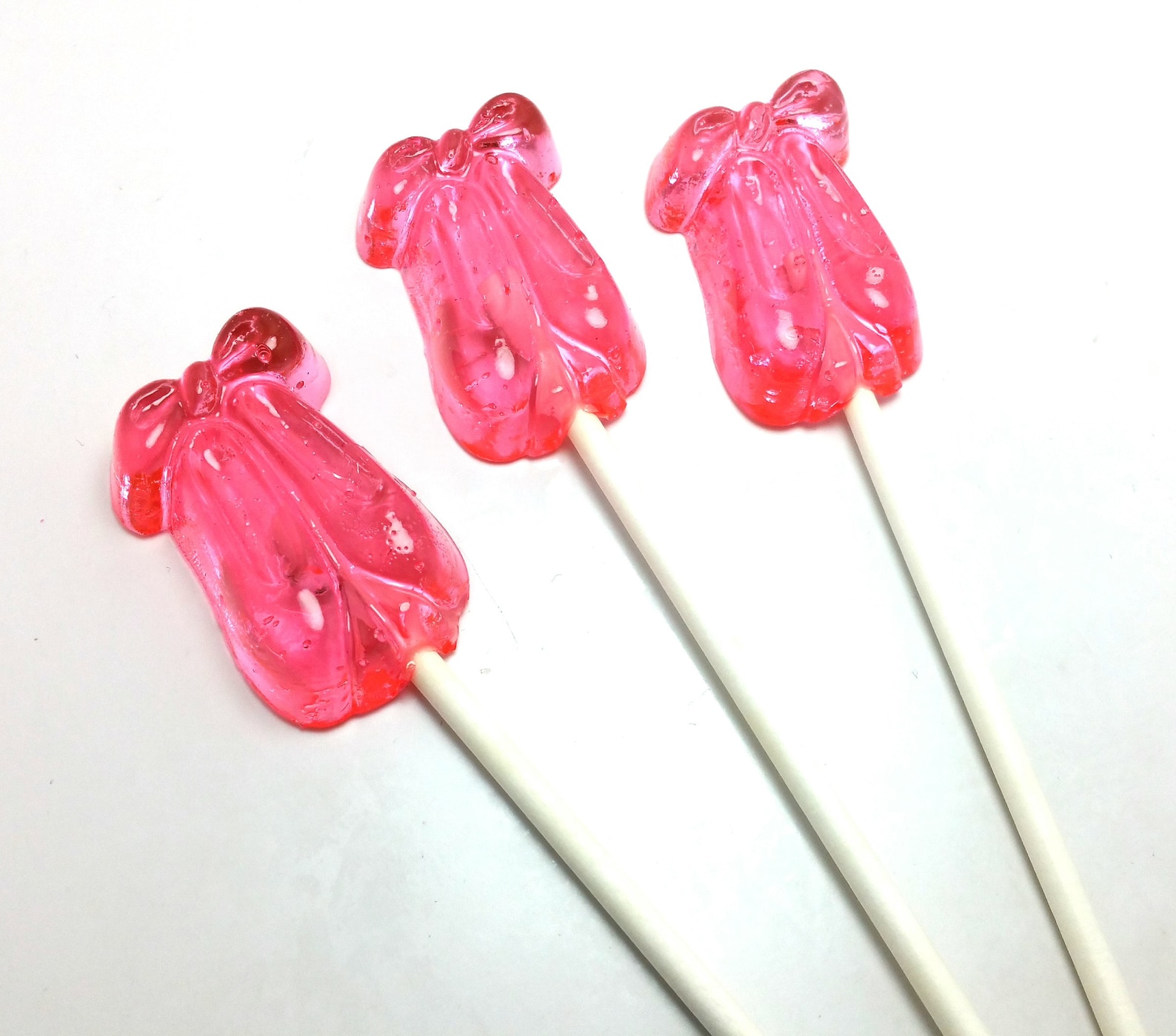 12 ballerina shoe lollipops - ballet themed party