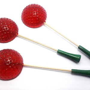 100 GOLF BALL Lollipops with TEE Sticks - Golf Party