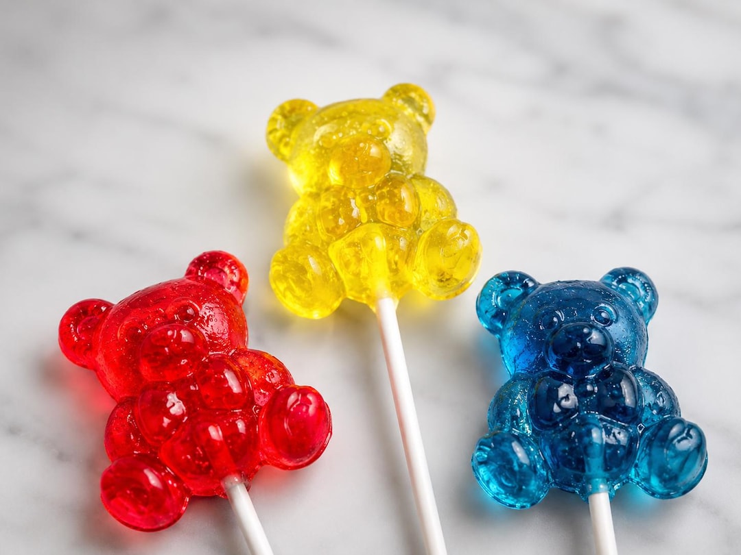 Buy 12 TEDDY BEAR LOLLIPOPS - Baby Shower Favors Online in India