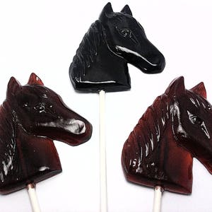 12 große Pferde-Lutscher - Rodeo, Western Gastgeschenke