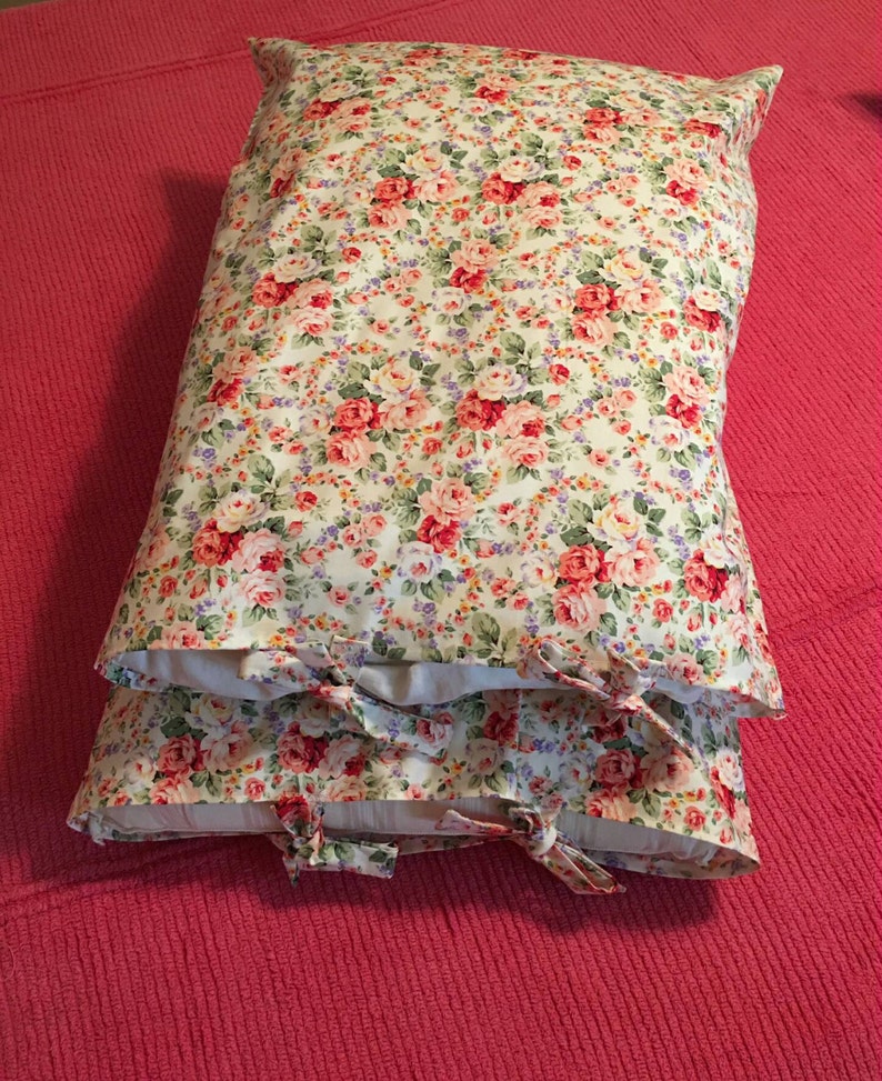 Chic Shabby Pillow Case/ Cottage Pillow Cases/ Chic Shabby Etsy