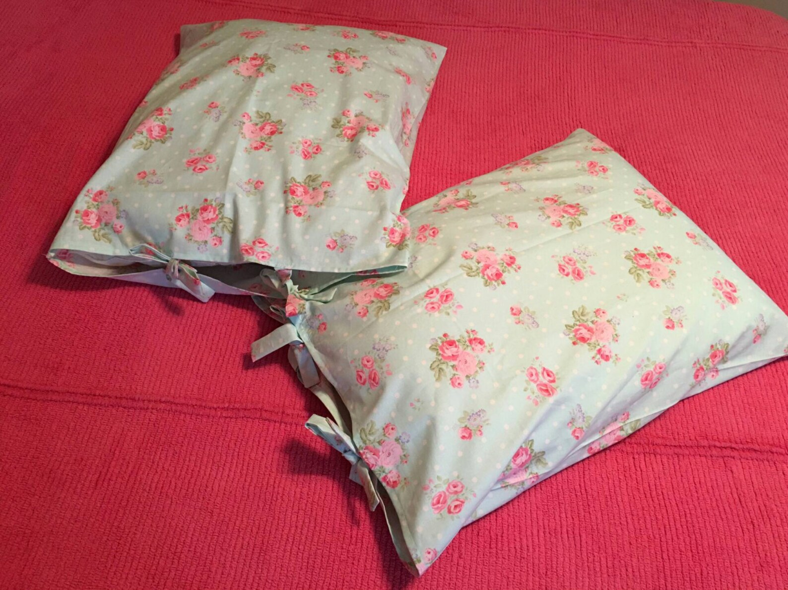 Chic Shabby Pillow Case/ Cottage Pillow Cases/ Chic Shabby Etsy
