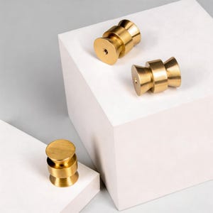 Creative Minimalist Brass Drawer Knob, Single Hole Handle For Dresser Nightstand