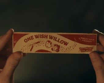 Vintage One Wish Willow Gift Box, Retro Obsession Movie Box, Horror Fan Gift