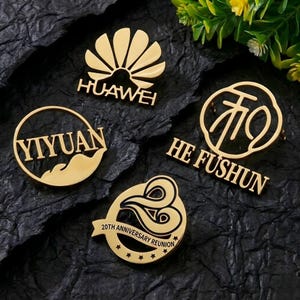 Brosch med personlig logotyp, personlig märkesnål, emaljnålar, kavajnålar för företag, symbolbroscher, present till honom, personlig företagslogotyp, brosch